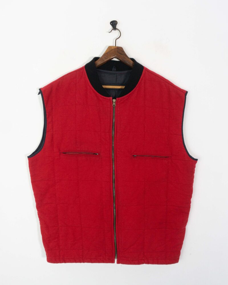 Gant vintage 90s red vest 2XL - Imagen 2