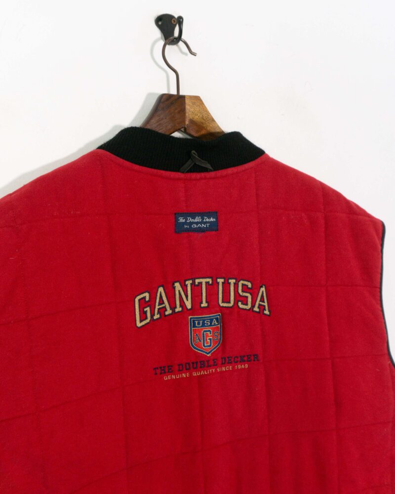 Gant vintage 90s red vest 2XL - Imagen 3