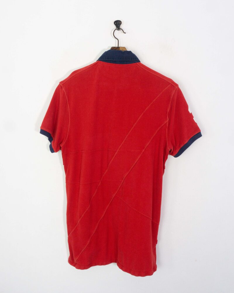 Ralph Lauren vintage 00s red polo L - Imagen 5
