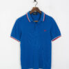 Fred Perry blue polo S - Imagen 2