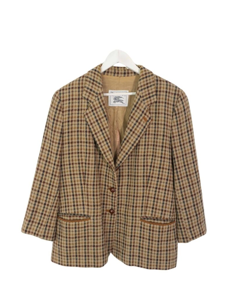 Burberrys vintage 80s woman blazer 48