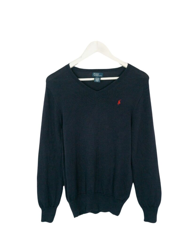 Ralph Lauren vintage 00s navy sweater M