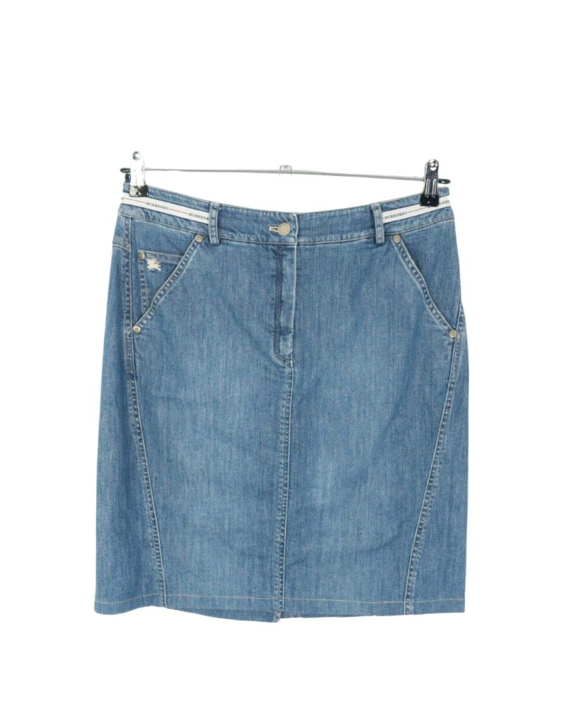 Burberrys vintage 90s denim skirt 44
