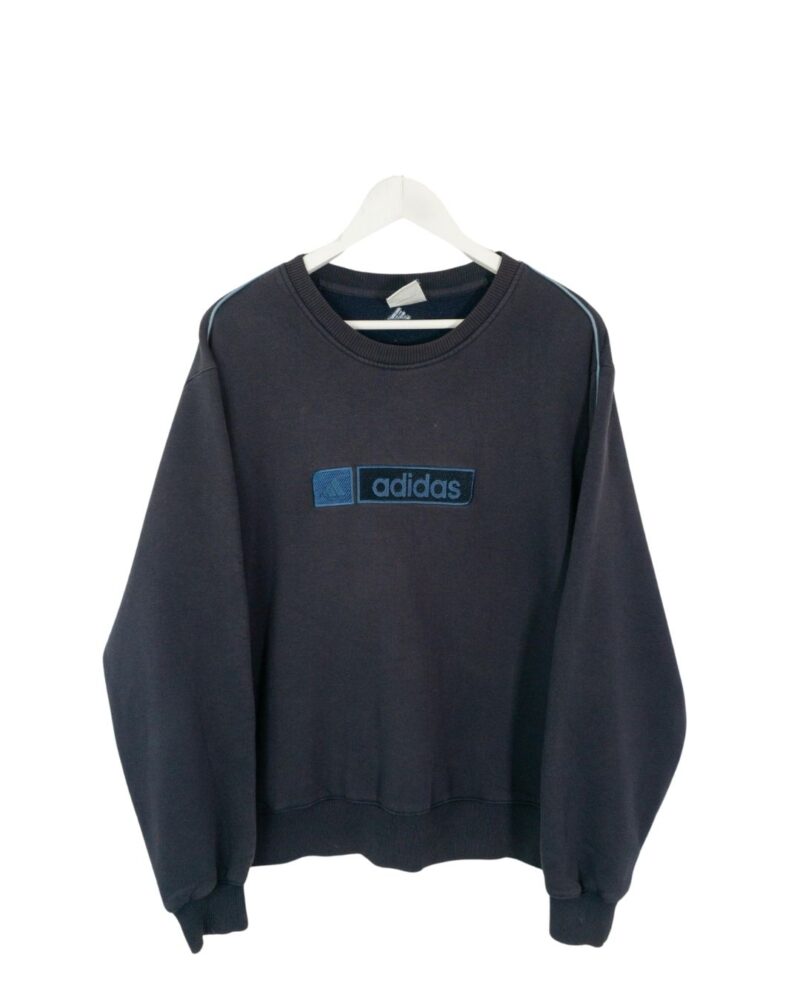 Adidas vintage 00s navy sweatshirt L