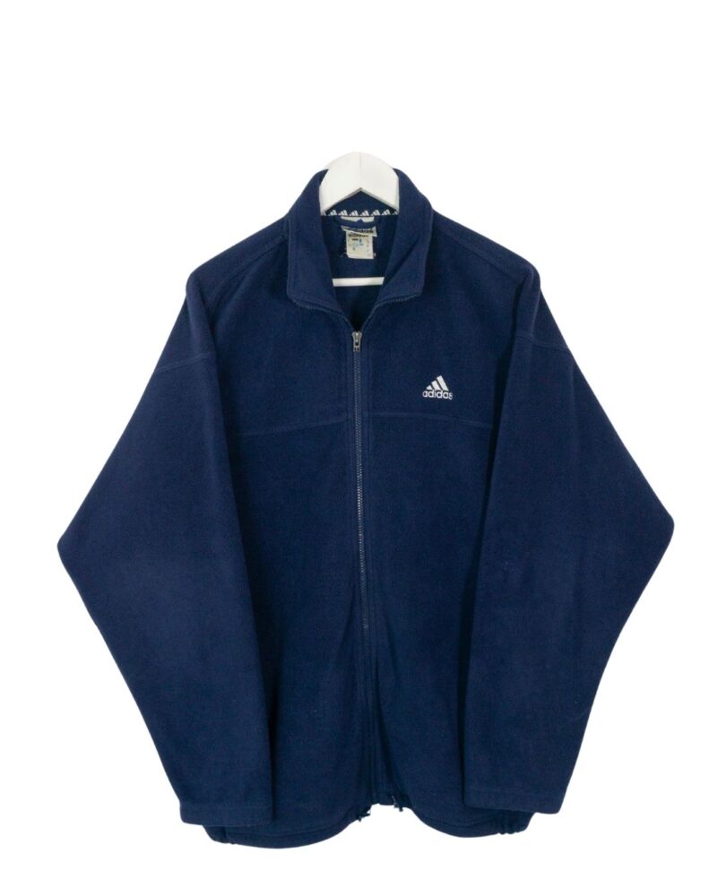 Adidas vintage 00s navy fleece XL