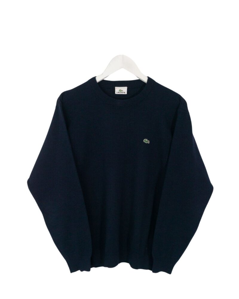 Lacoste vintage 00s navy sweater M