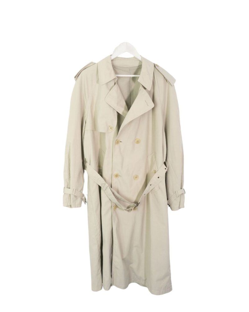 Vintage 90s beige trench coat 50