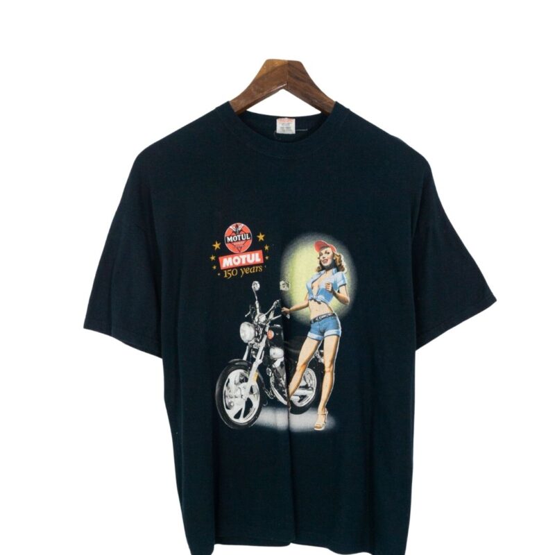 Motul vintage 00s black print XL