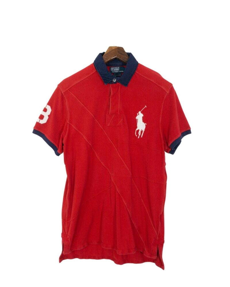 Ralph Lauren vintage 00s red polo L