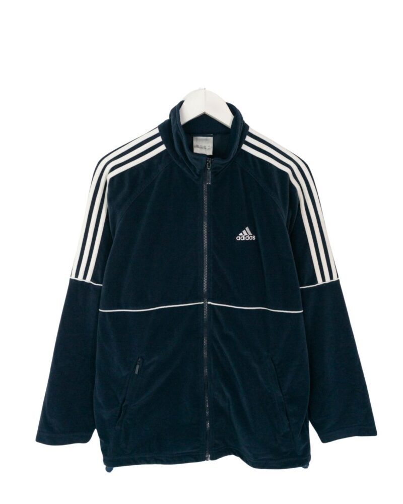 Adidas vintage 00s navy track jacket M