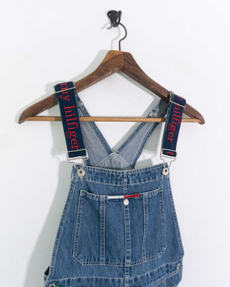 Tommy Jeans vintage 00s denim dungaree XS - Imagen 3