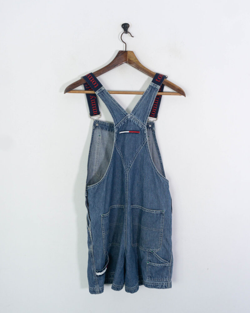 Tommy Jeans vintage 00s denim dungaree XS - Imagen 5