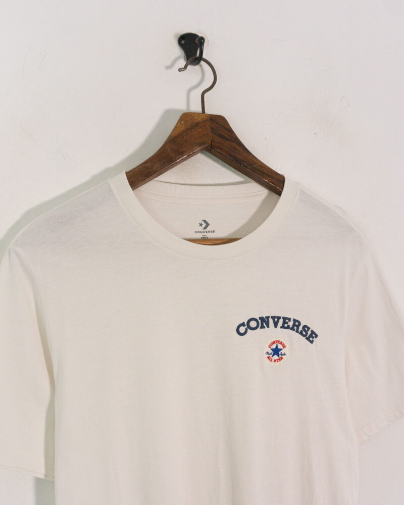 Converse white tee M - Imagen 3