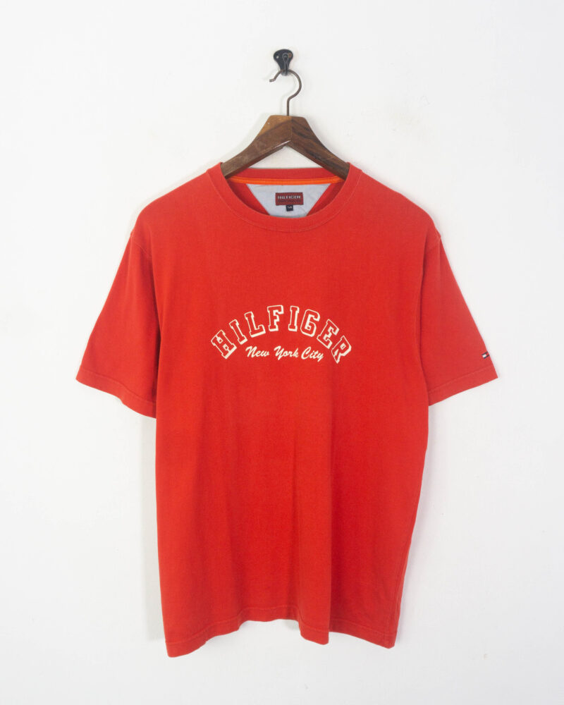 Tommy Hilfiger red t-shirt L - Imagen 2