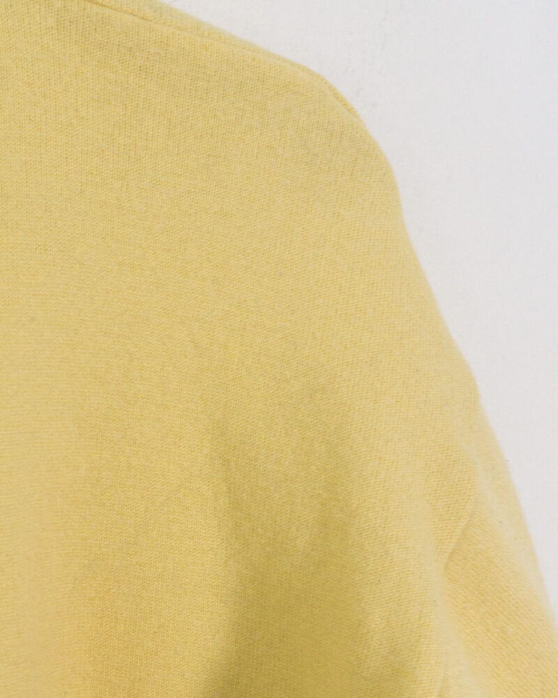 Lacoste vintage 90s yellow sweater S - Imagen 4
