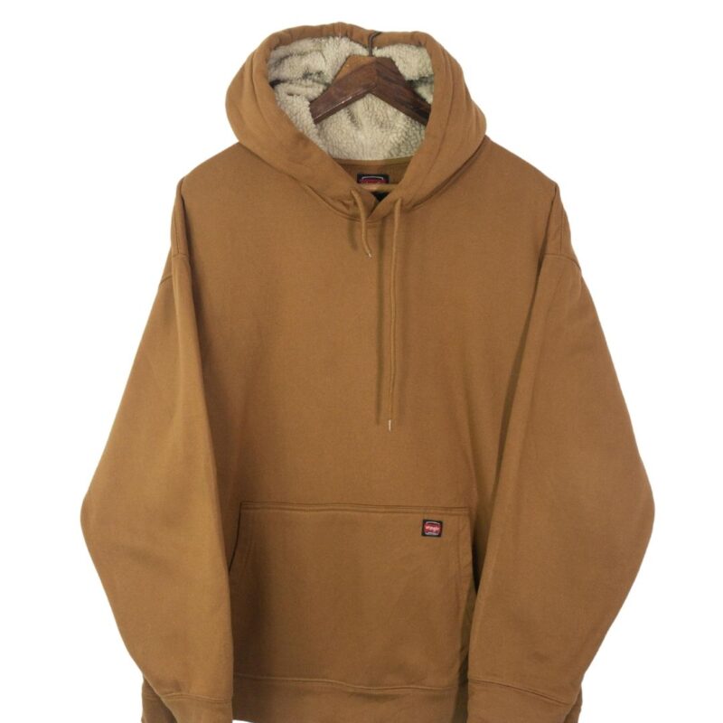 Wrangler brown hoodie XXL