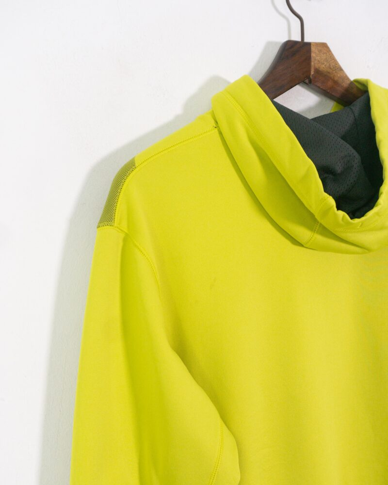 Nike yellow hoodie L - Imagen 5