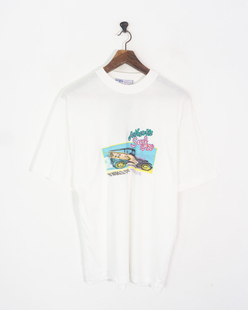 Rox vintage 90s white tee L - Imagen 2