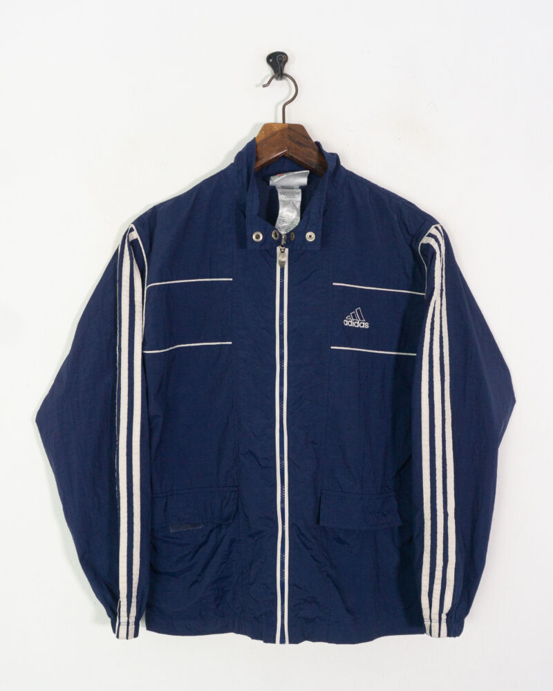 Adidas vintage 00s navy track jacket XS - Imagen 2