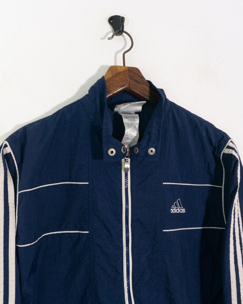 Adidas vintage 00s navy track jacket XS - Imagen 3