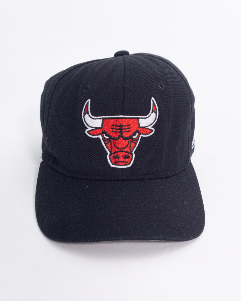 Starter vintage 90s Chicago Bulls black cap - Imagen 2