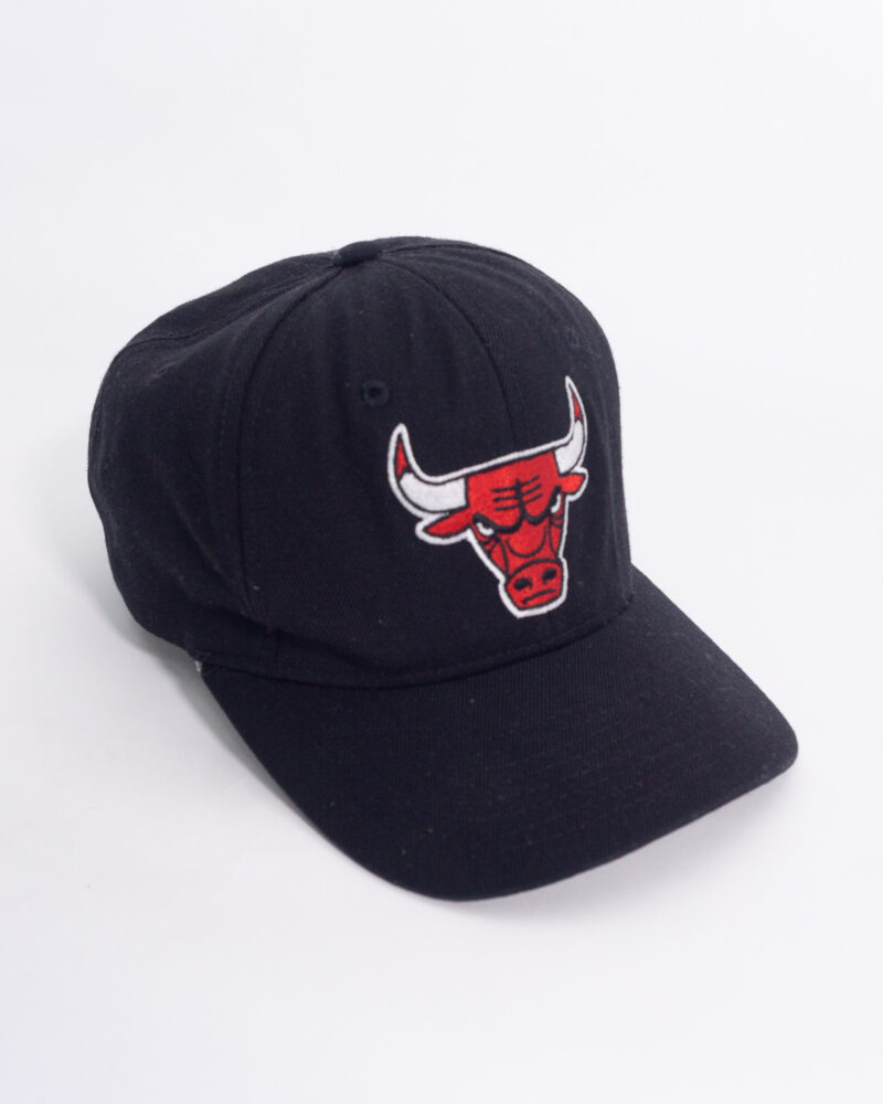 Starter vintage 90s Chicago Bulls black cap - Imagen 3