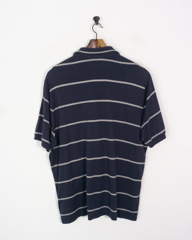 Lacoste vintage 00s navy stripes polo S - Imagen 4