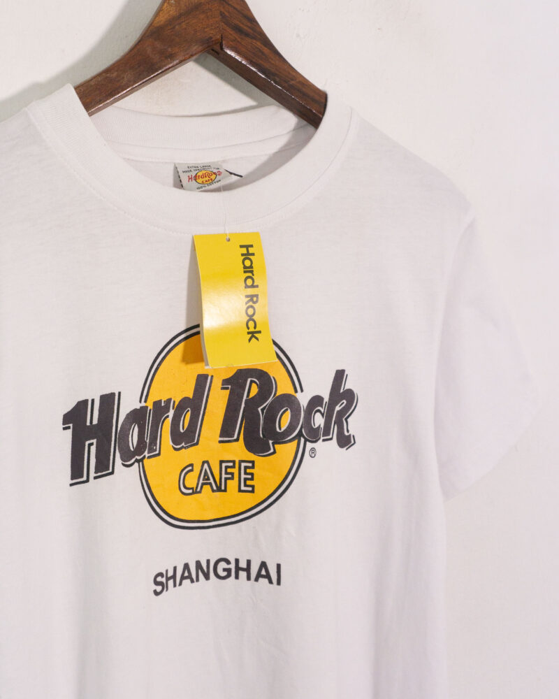 Hard Rock Shanghai vintage white t-shirt S - Imagen 3