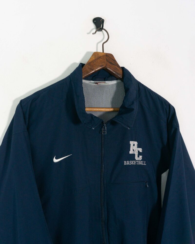 Nike vintage 90s navy track jacket L - Imagen 3