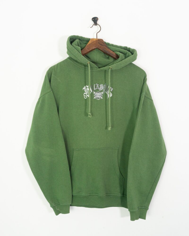 Billabong Y2K green hoodie M - Imagen 2