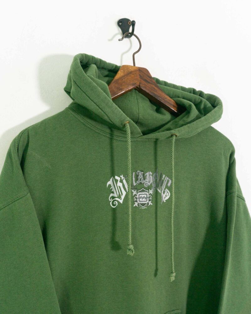 Billabong Y2K green hoodie M - Imagen 3