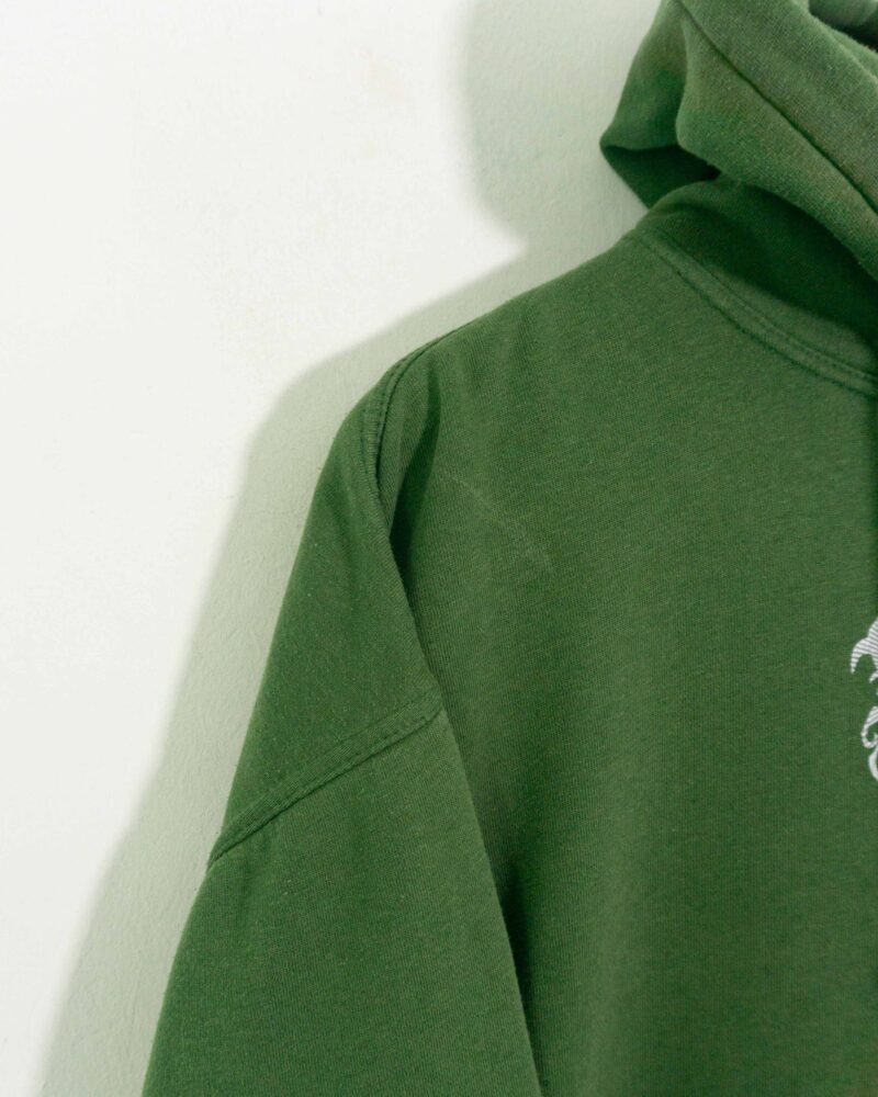 Billabong Y2K green hoodie M - Imagen 4