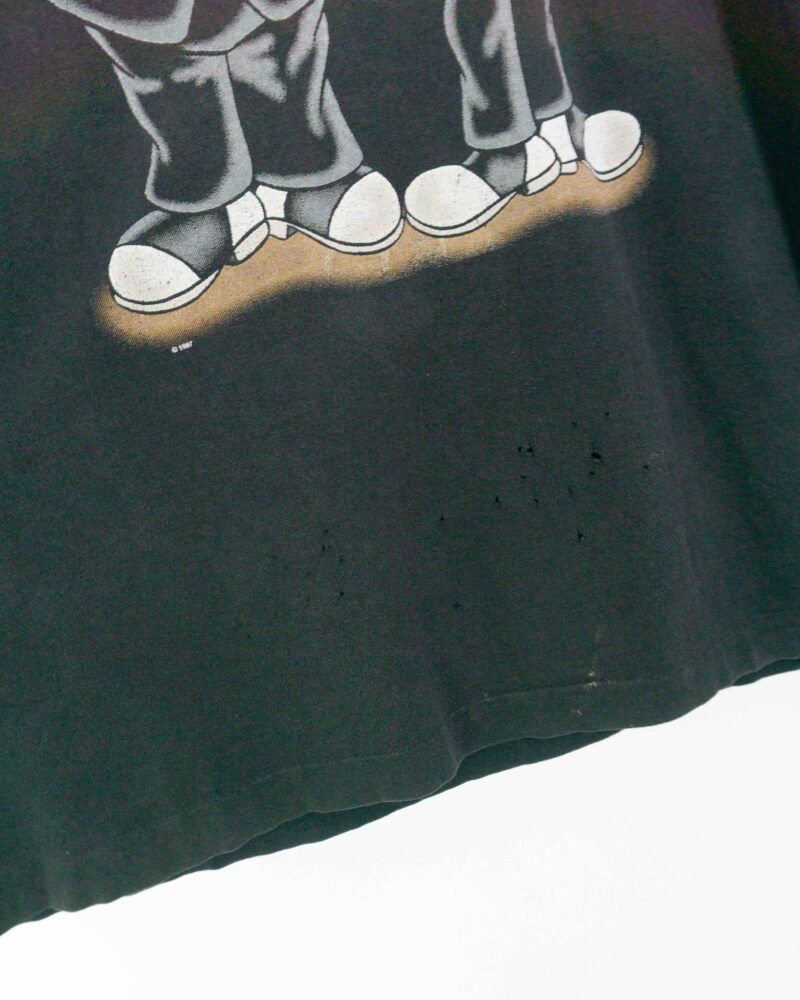 Sesame Street vintage 90s black print XL - Imagen 4