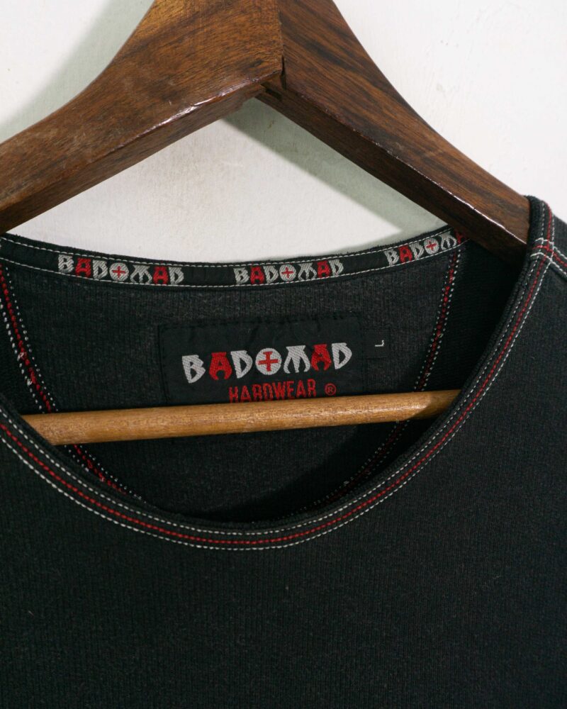 Bad+Mad Y2K black t-shirt L - Imagen 4