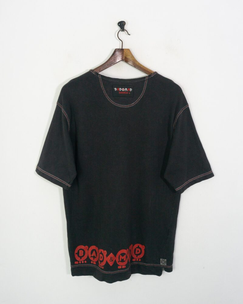 Bad+Mad Y2K black t-shirt L - Imagen 5