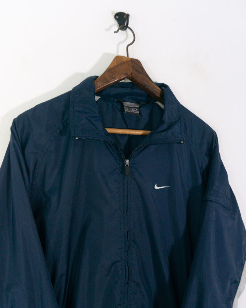 Nike vintage 90s navy track jacket M - Imagen 3