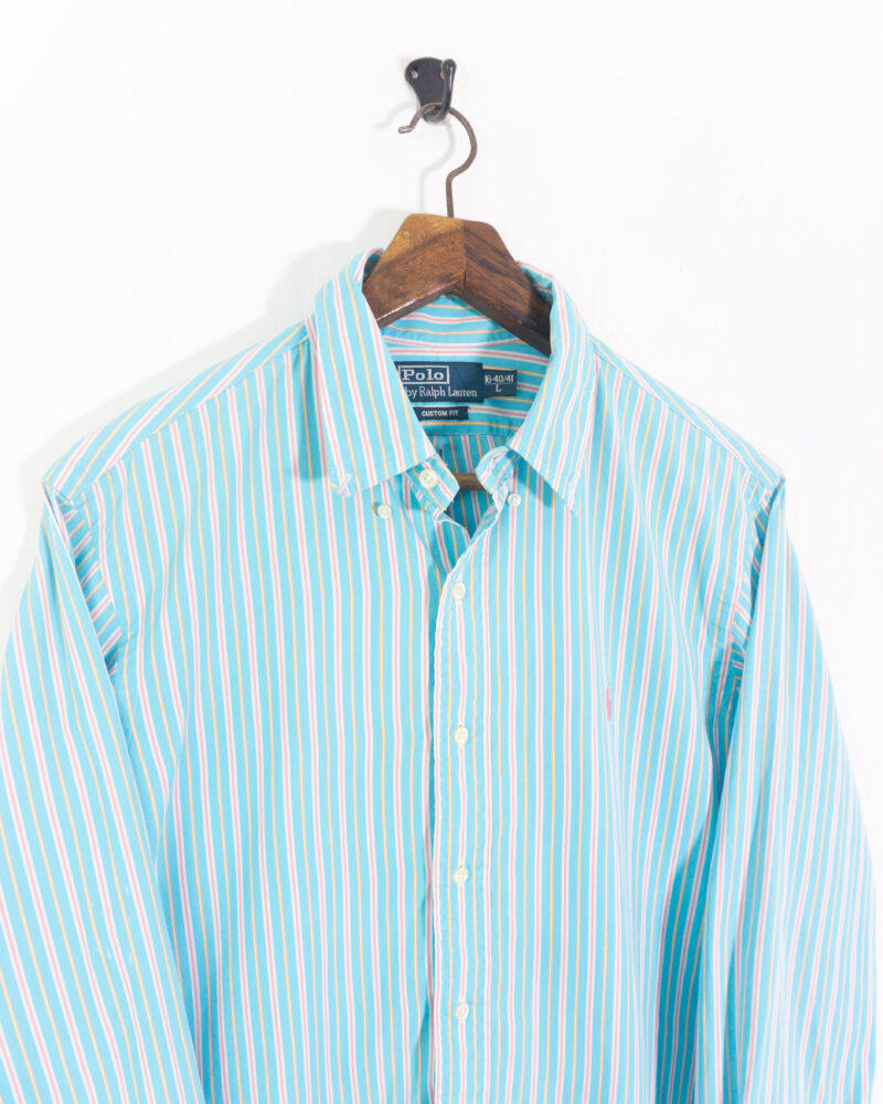 Ralph Lauren vintage 00s stripes shirt L - Imagen 3