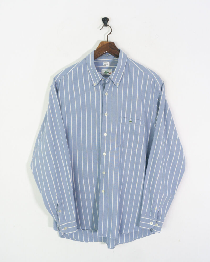 Lacoste vintage 00s stripes shirt XL - Imagen 2
