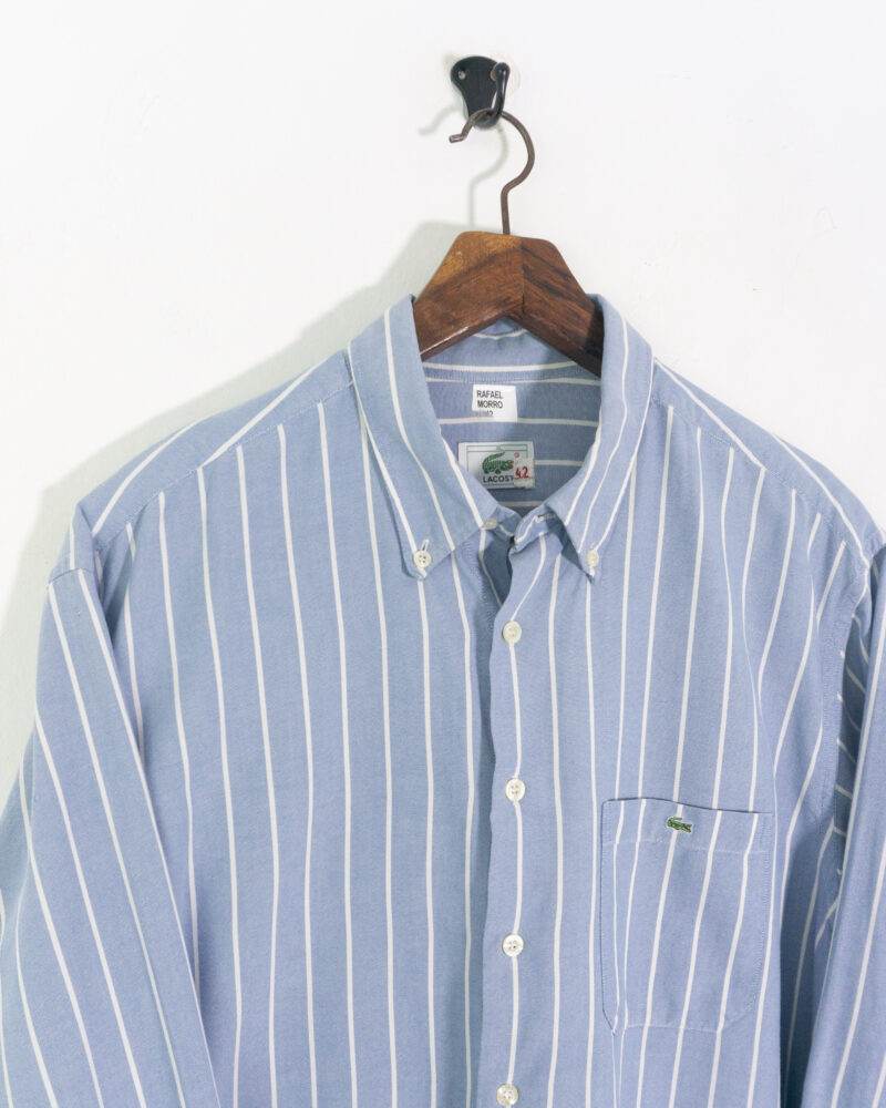 Lacoste vintage 00s stripes shirt XL - Imagen 3