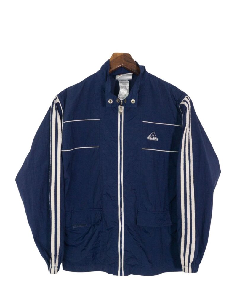 Adidas vintage 00s navy track jacket XS
