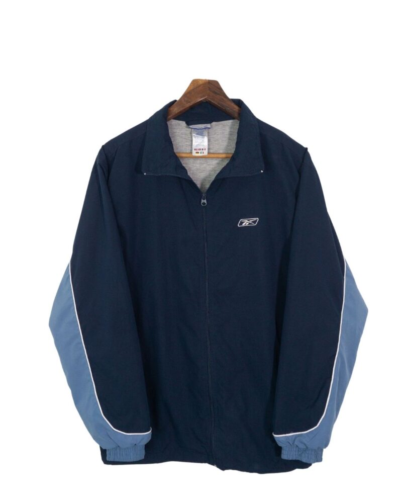 Reebok vintage 00s navy/blue track jacket XL