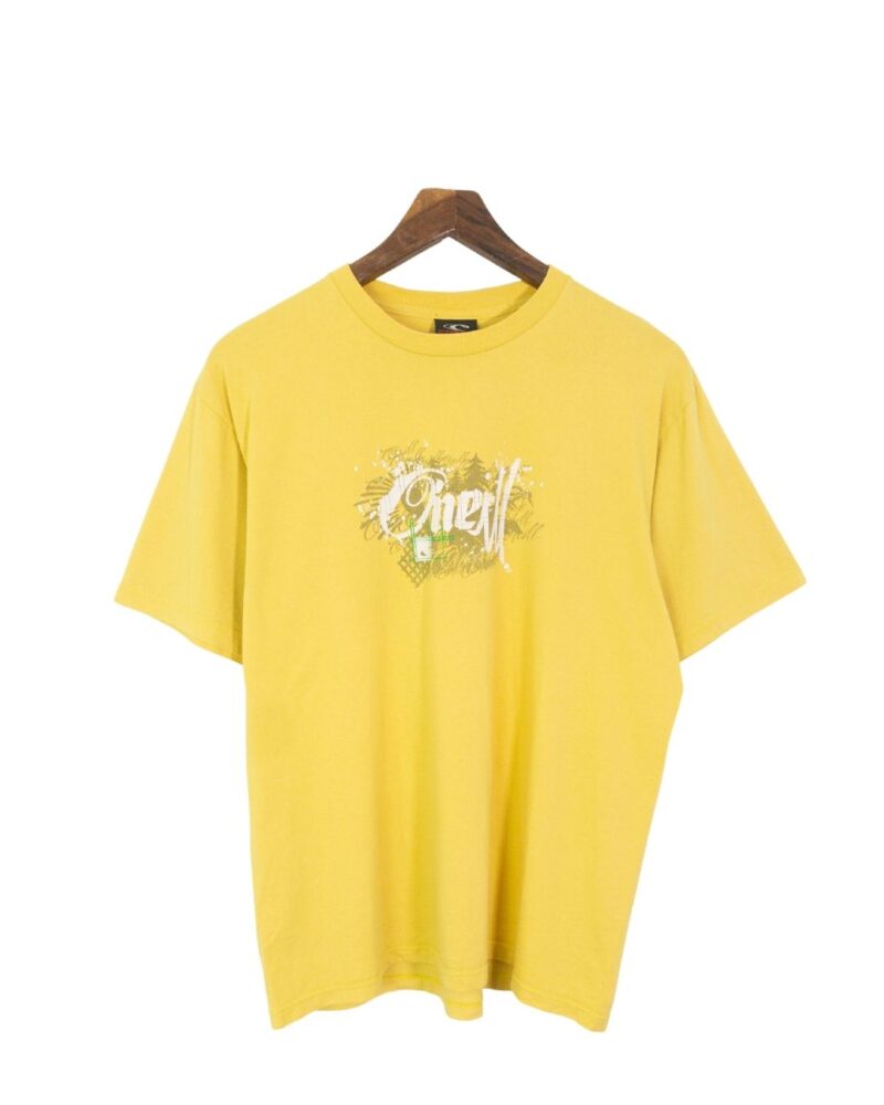 Oneill vintage 00s yellow tee L