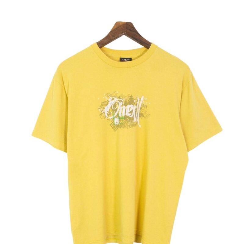 Oneill vintage 00s yellow tee L