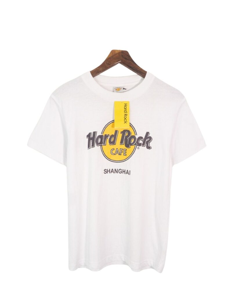 Hard Rock Shanghai vintage white t-shirt S