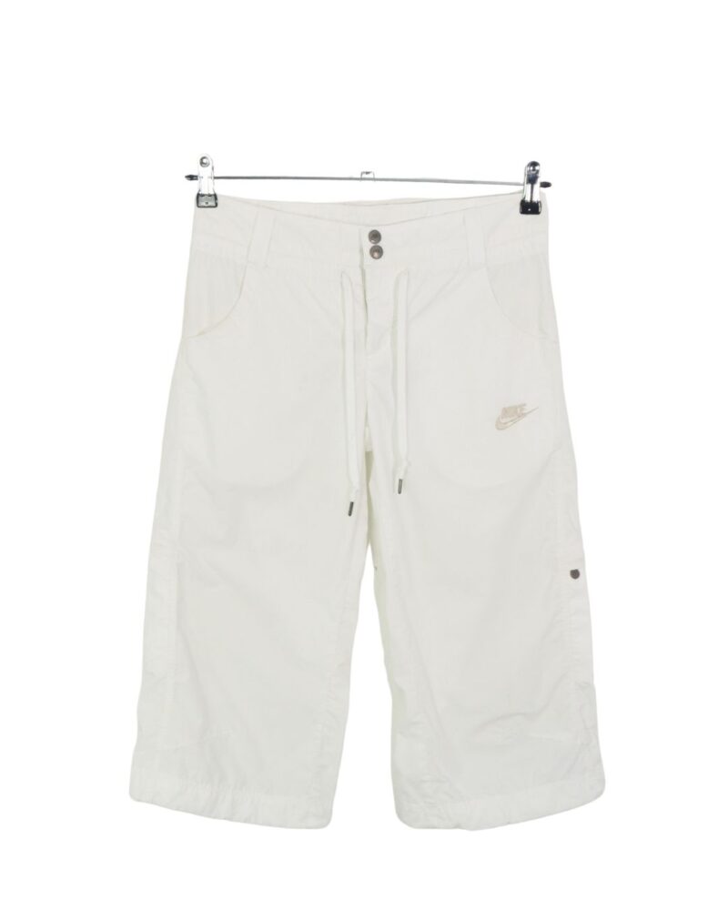 Nike Y2K white capri pants S