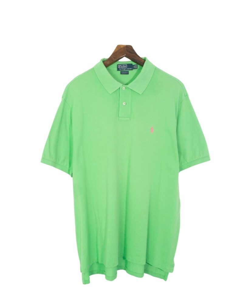 Lacoste vintage 00s green polo XXL