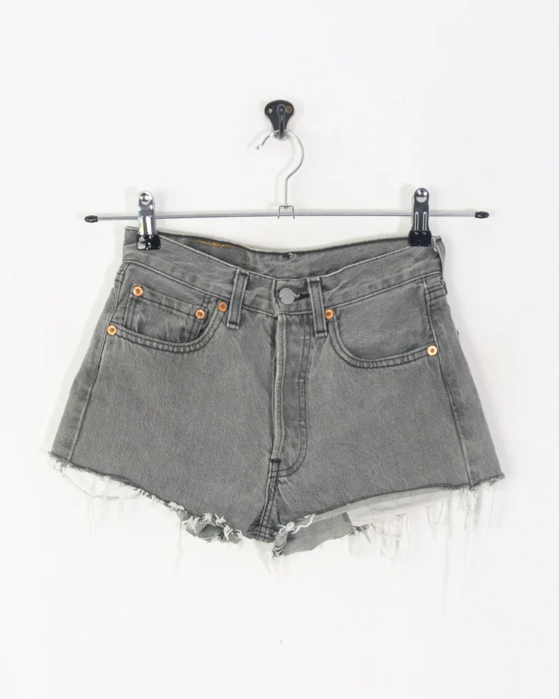 Levis 501 vintage 00s grey short W26 - Imagen 2