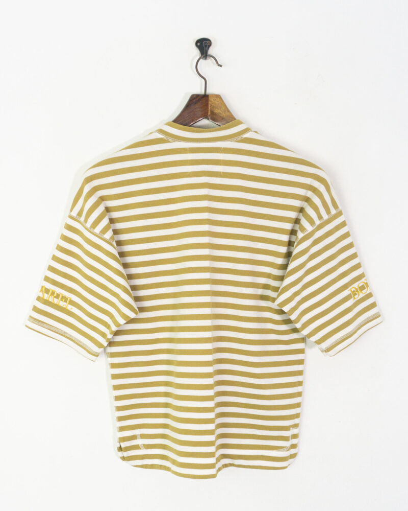 Vintage 90s woman stripes tee M - Imagen 4