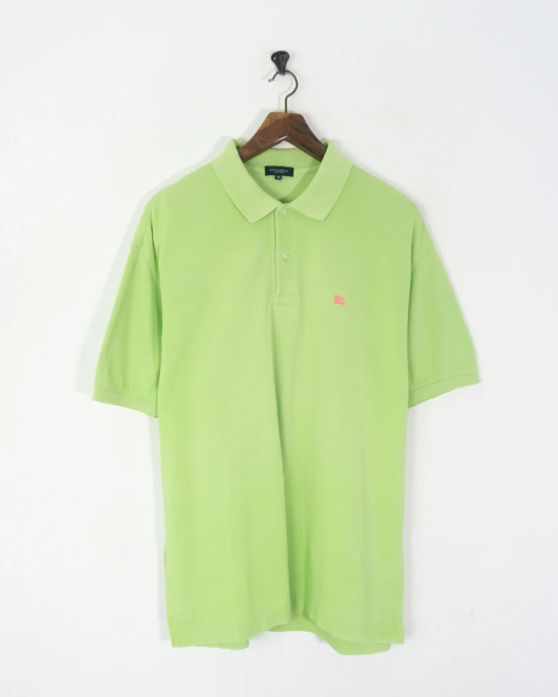 Burberrys vintage 00s green polo XXL - Imagen 2