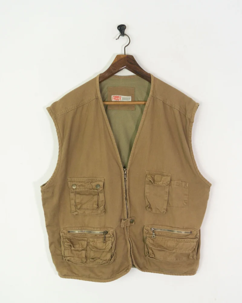 Free Jay intage 00s brown vest 3XL - Imagen 2